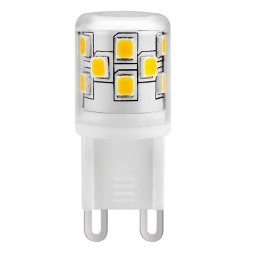 G9 Led Light Bulbs T16x38 120V/240VAC 2.4W 260Lm DIM
